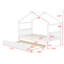 Lit en bois avec lit gigogne-867100476