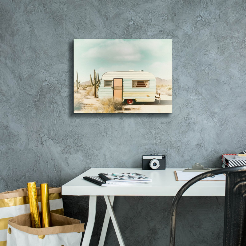 Toile épique Graffiti «Desert Trip 1977» par Decent Exposures, 16 po x 12 po, H 12 po x l 16 po
