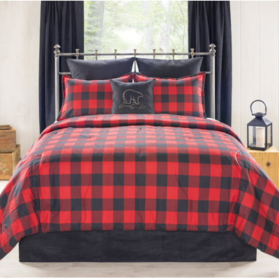 Cotton Plaid Comforter
