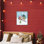 «Vintage Festive Snowmen», giclée encadrée, design par Diane Kater