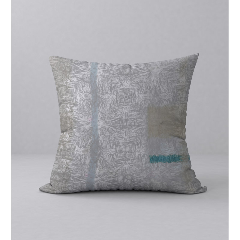 Housse de coussin décorative carrée à approbation Heavenly, 20 po x 20 po