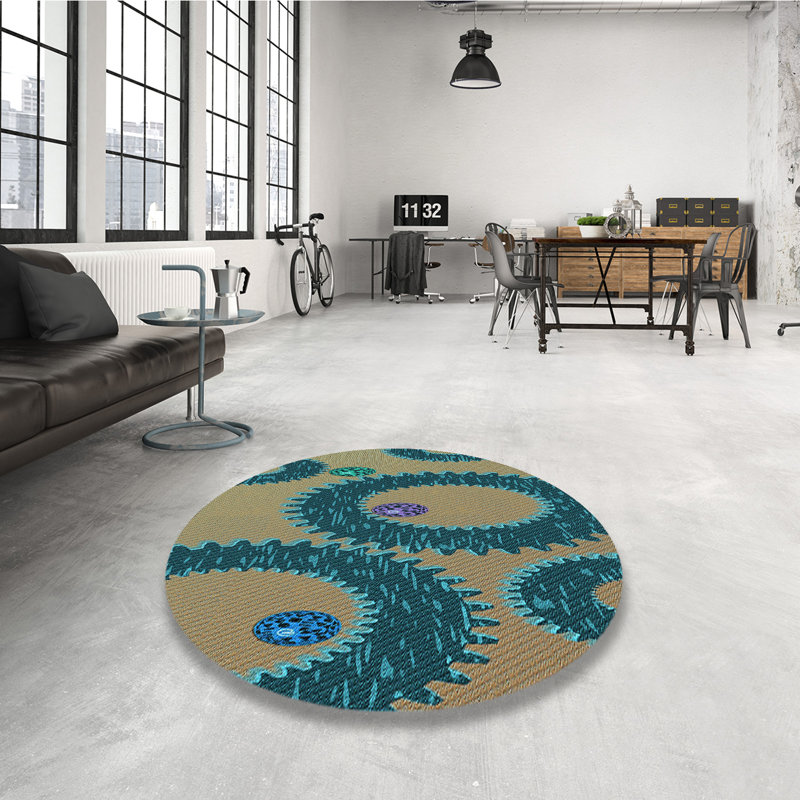 Indoor Rug, Round 5'