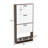 Latitude RunÂ® Shoe Cabinet , Wall Mounted Shoe Organizer With 4 Flip Drawers-1631742923-1611289163