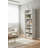 Prosper 32" White Wood Walk-In Closet With Two Rods