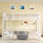 Full Xl Over Queen Metal Bunk Bed With And Guardrails, , No Box Spring Needed White Bed, Detachable Into Platform Beds, Space - Saving Safe-657996265