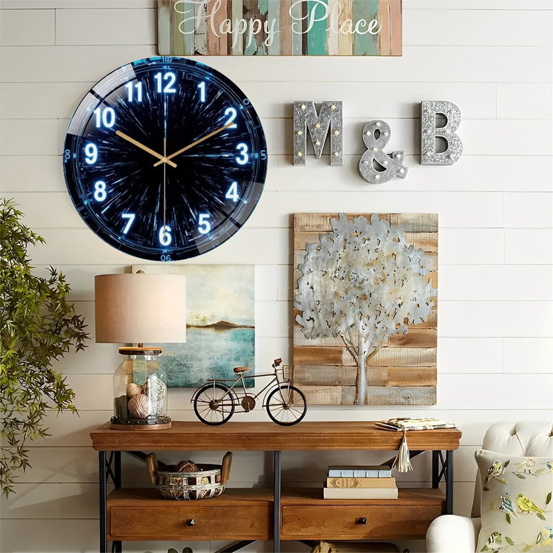 Horloge numérique 12 po