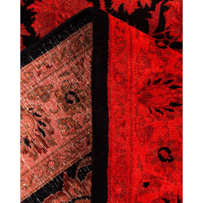 Fine Vibrance One-of-a-Kind 3' 2" x 5' 1" Hand Knotted Area Rug