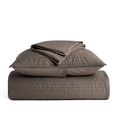 Cotton Sateen Quilt Set