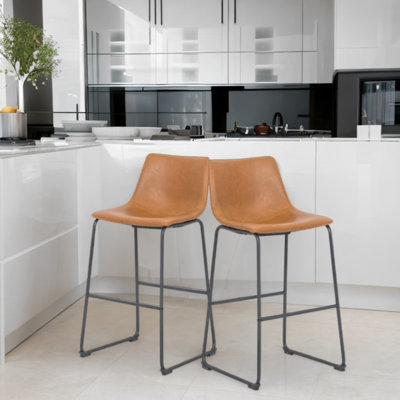 Tabouret de comptoir industriel Kyhia