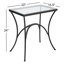 Alayna Glass End Table
