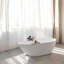 Baignoire de trempage autoportante en résine 59 po x 30,75 po-101933337