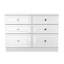 Fully Assembled Jacey 6 Drawer 111.8Cm W Chest-1267996385