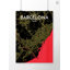 Barcelona City Map - No Frame Print-692507443