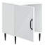 43cm W Manufactured Wood Bedside Table-937194175