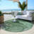 Melania Washable Abstract Indoor / Outdoor Rug-1701726540