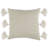 Cervos Striped Feather Reversible Throw Pillow