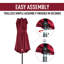 455cm Market Parasol-928853879