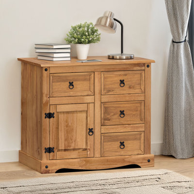 Bridewell 87cm Solid Wood Sideboard