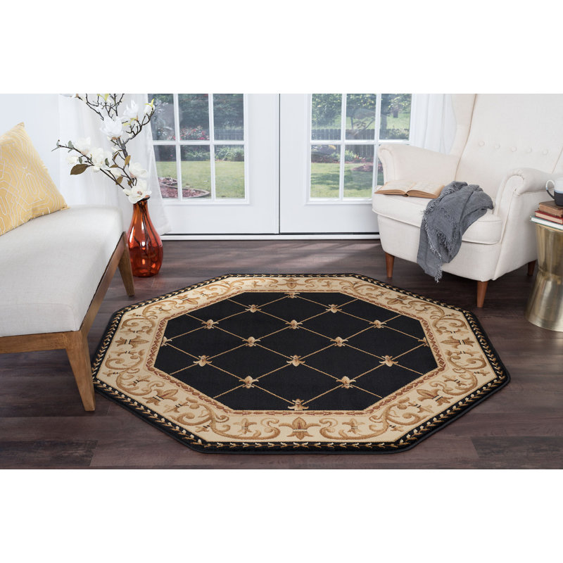 Clarence Indoor Rug, Octagon 5'3"