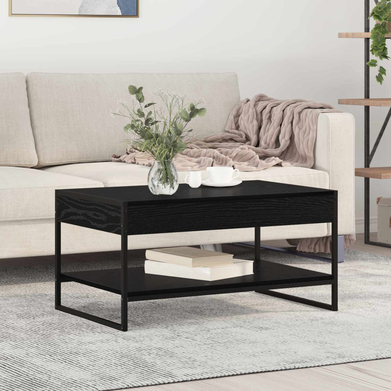 Tarquinio Coffee Table, Black Oak