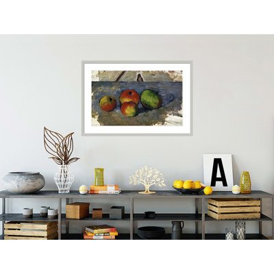 Quatre pommes par Paul Cézanne