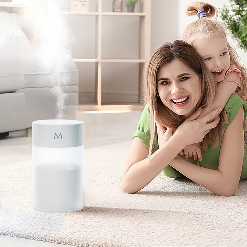 Mini-purificateur d'humidification pour la maison, White