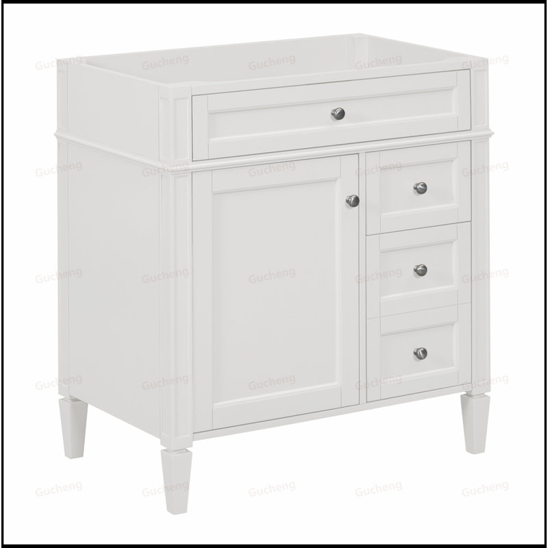 Meuble-lavabo de 30 po seulement, Blanc