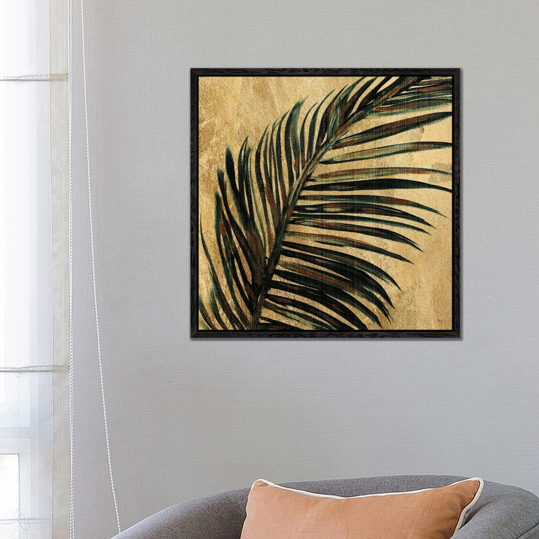 Lush Palm I von Susan Jill - Galerie-umwickelte Leinwand Giclée auf Leinwand