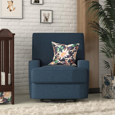 Fauteuil oscillant, inclinable et pivotant rembourré Abingdon