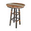  Table de bar ronde 42 po Hickory, hickory rustique-133705586-133705589