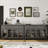 Dasir 55.1" Sideboard with 2 Drawers & 2 Cabinet-1509115246