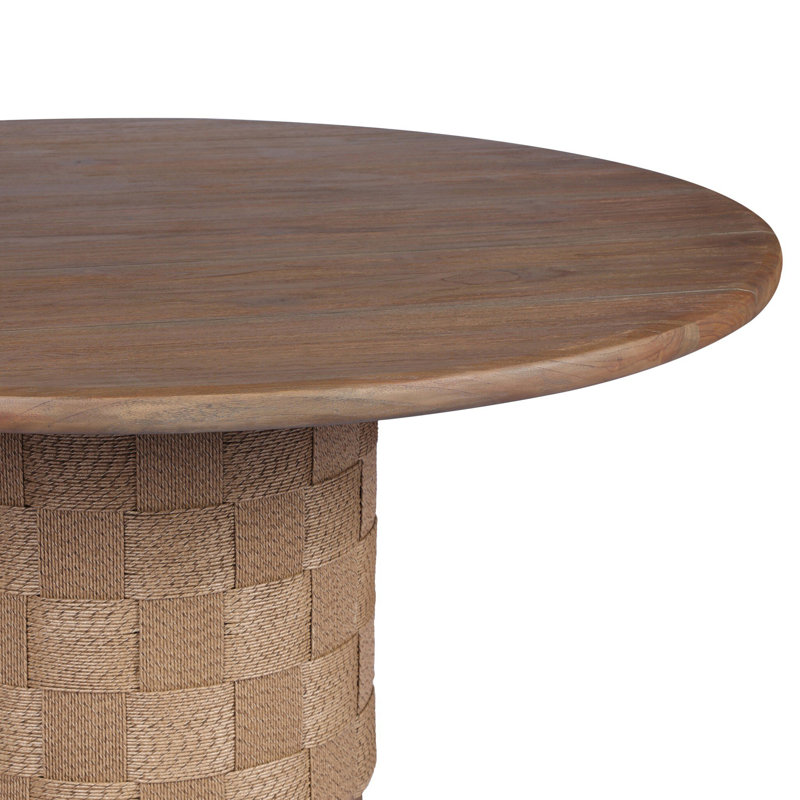 Brandt Outdoor Round Teak Dining Table