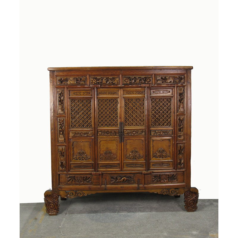 2 - Door Solid Wood Armoire