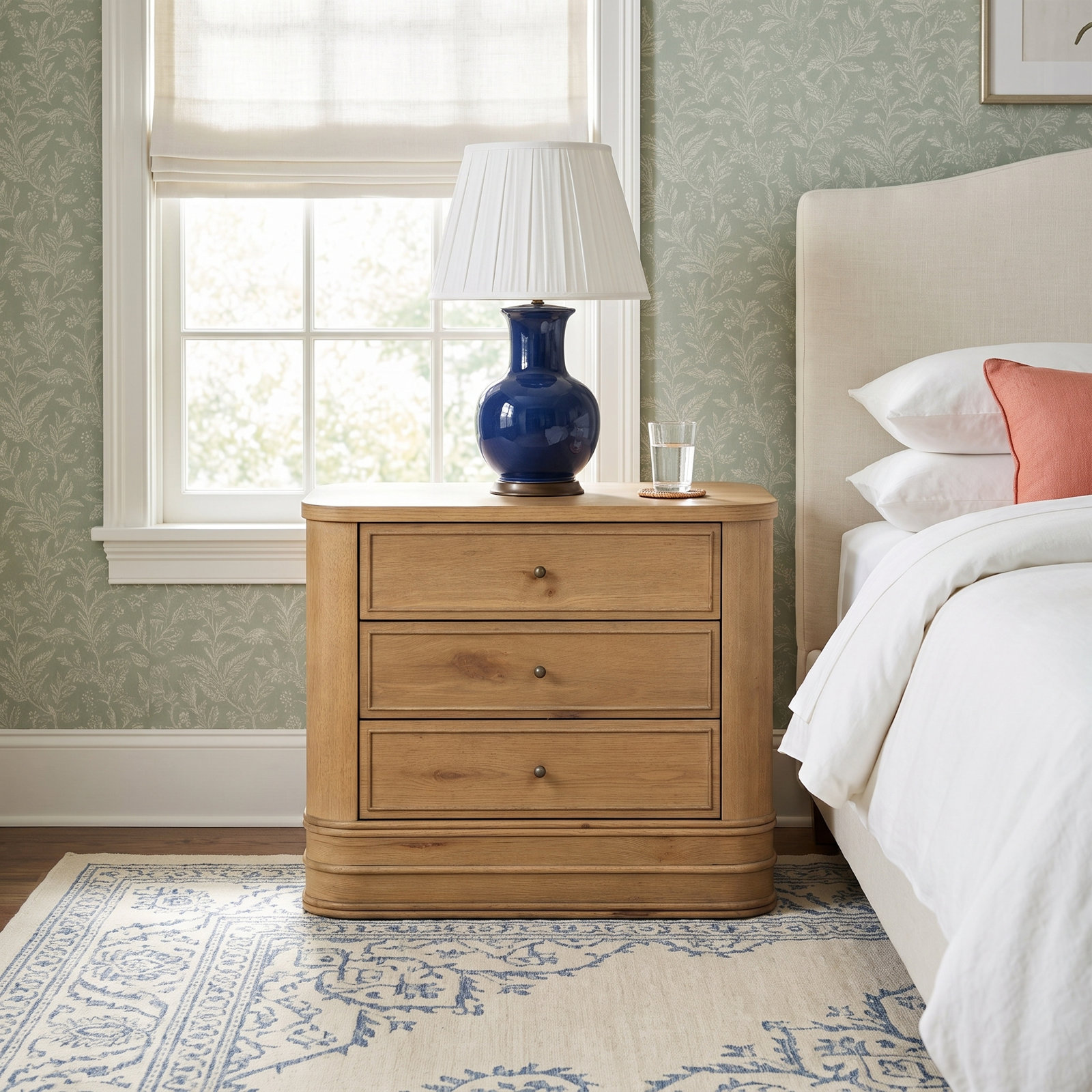 Ellery Oak Nightstand