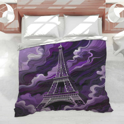 Édredon Tour Eiffel Bedding Architecture Modern