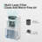 2.1 Gal. Mistless 6-Speed Humidifier For 430 Sq. Ft.with Aromatherapy, 360° Mist Rotation Washable Filters, Sleep Mode & Timer
