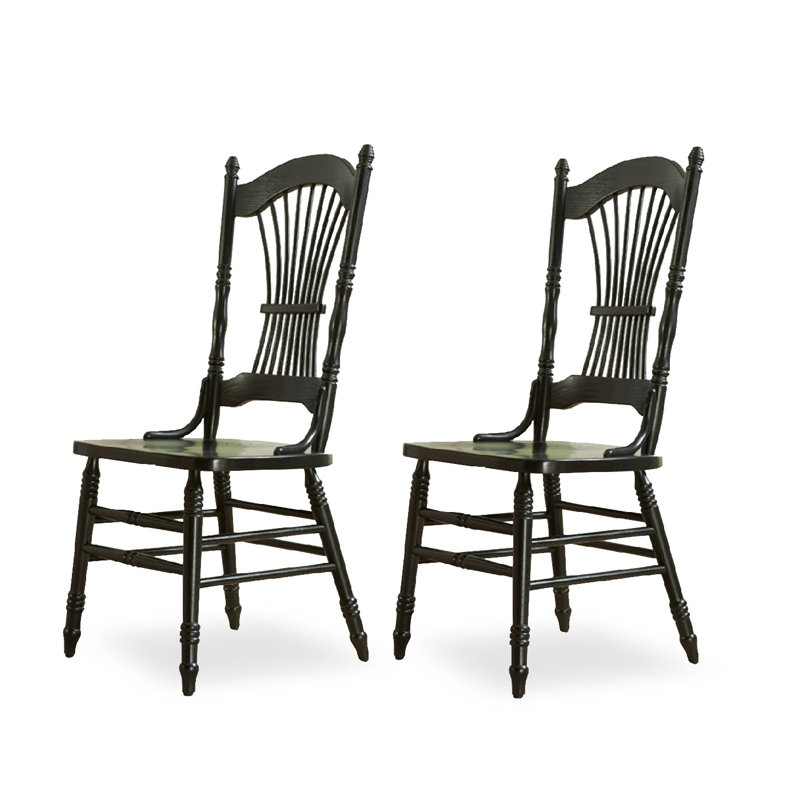 Chaise Windsor, Noir
