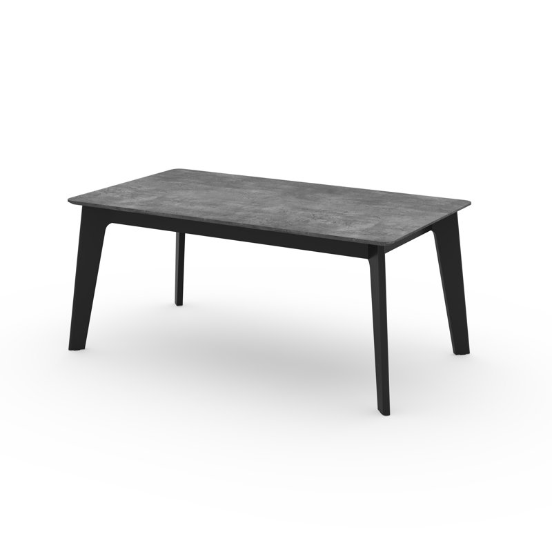 Lianna Extendable Dining Table, Concrete Look