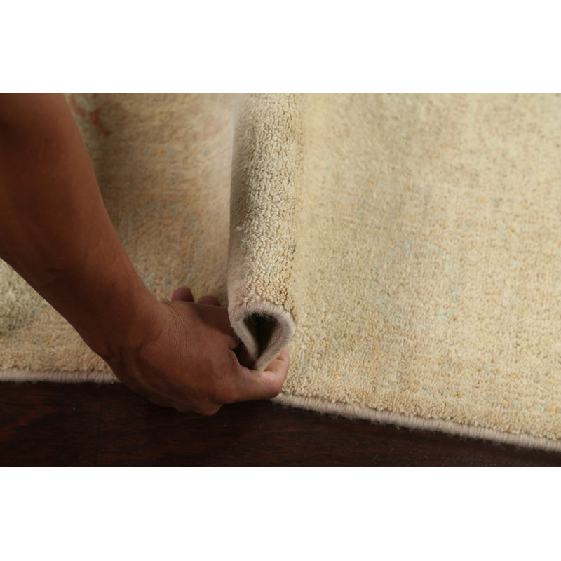 Tapis noué à la main One-of-a-Kind Raahill