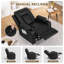 Saven 90cm Wide Swivel Home Theatre Recliner-23361257