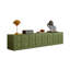 Meuble télé moderne en bois manufacturé vert-1064486258