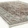 Alfa Rich Ultra-Thin Oriental Blue Gray Washable Non Slip Area Rugs for Living Room Bedroom Kitchen