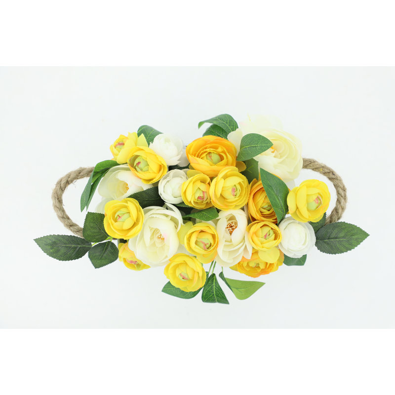 Ranunculus Arrangement in Planter