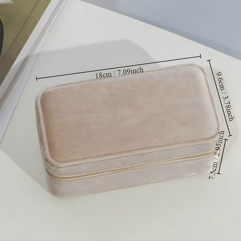 Boîte à bijoux +, Beige