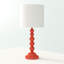 Lampe de table 20 "orange sanguine