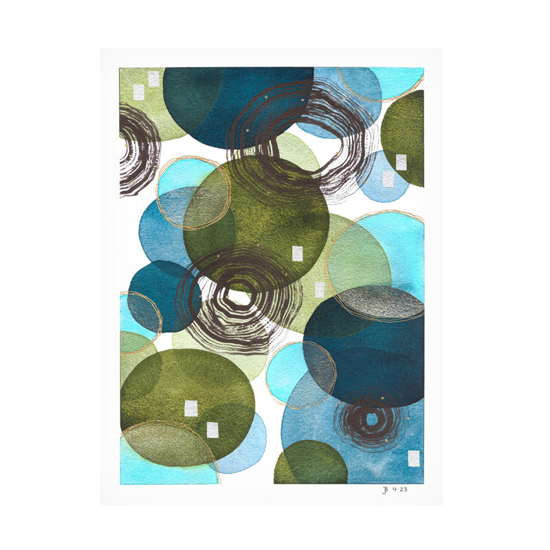Art sur toile Jocelyn Benford Good Company, H 19 po x l 14 po