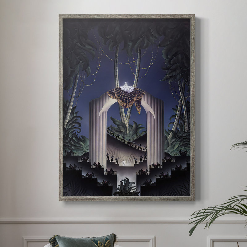 Reproduction encadrée DecoParadise - bois massif, H 11 po x l 9 po
