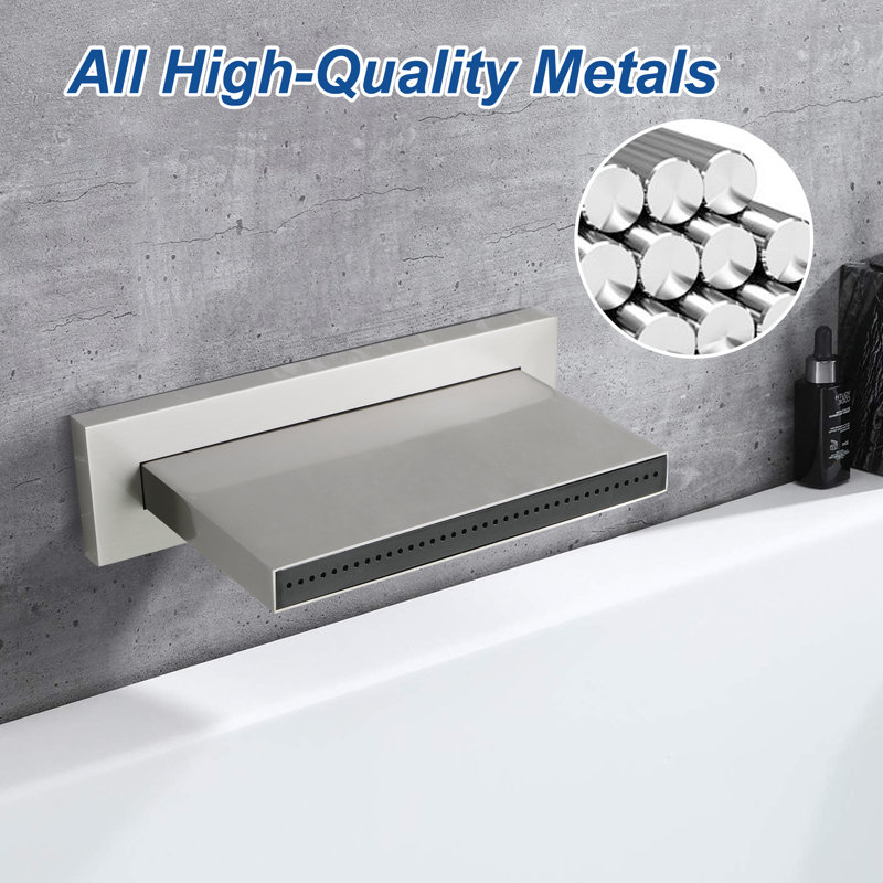 Tub Filler, Brushed Nickel