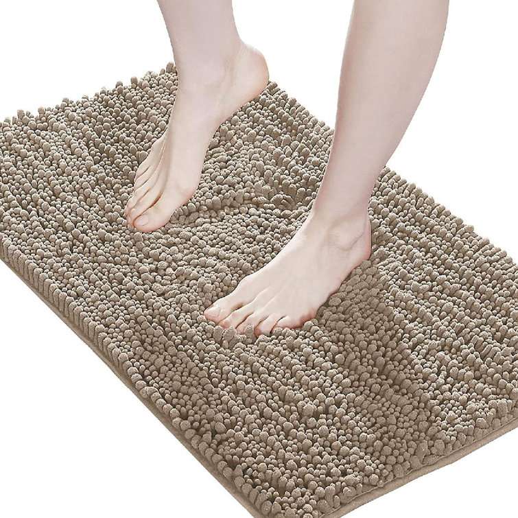 Eider & Ivory™ Stoy Chenille Bath Rug with Non-Slip Backing & Reviews