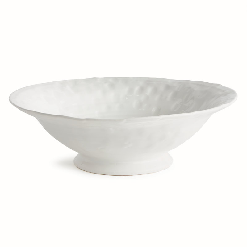 Sorrento Handmade Ceramic Decorative Bowl by Barclay Butera, 5.75'' H X 20'' W X 20'' D